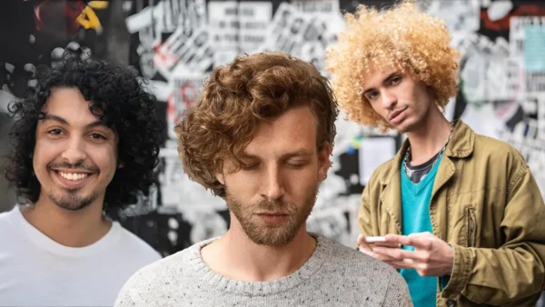 Men’s Fashion with Curly Hair in 2024